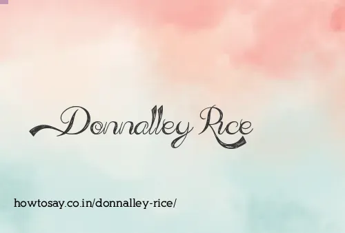 Donnalley Rice