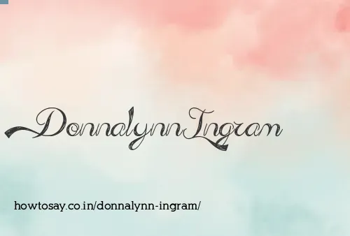 Donnalynn Ingram
