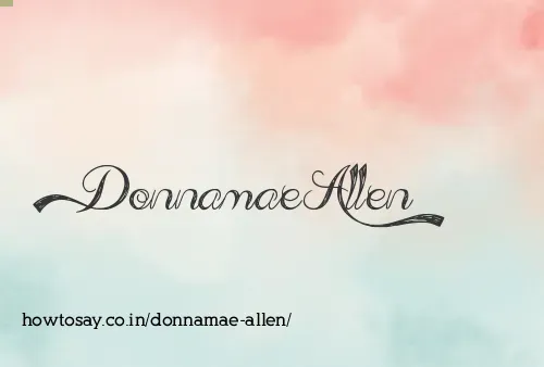 Donnamae Allen