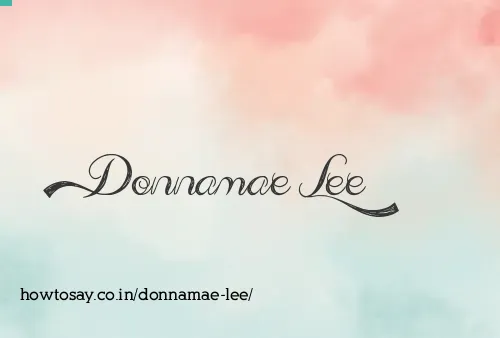 Donnamae Lee