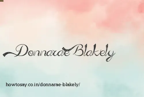 Donnarae Blakely