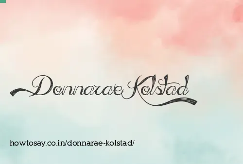 Donnarae Kolstad