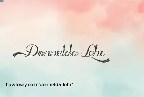Donnelda Lohr