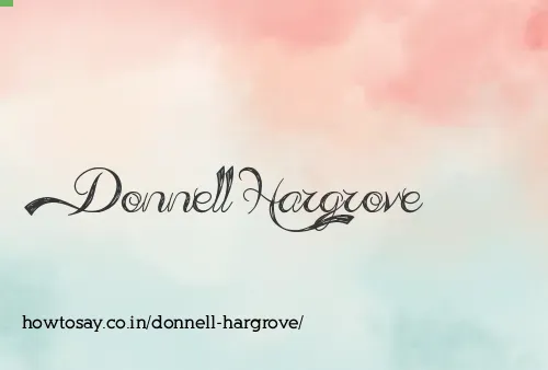 Donnell Hargrove