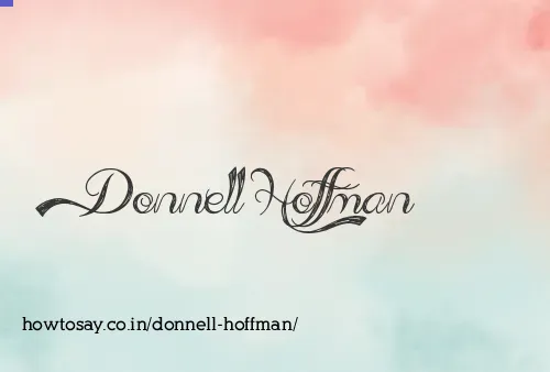 Donnell Hoffman
