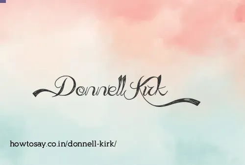 Donnell Kirk