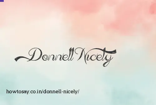 Donnell Nicely