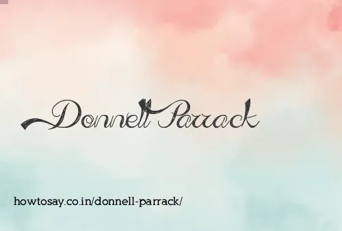 Donnell Parrack
