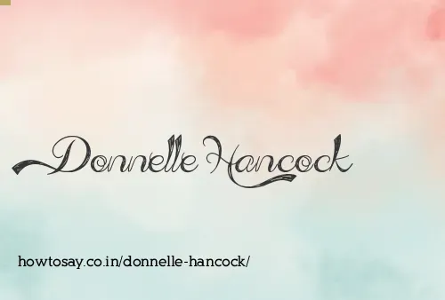 Donnelle Hancock