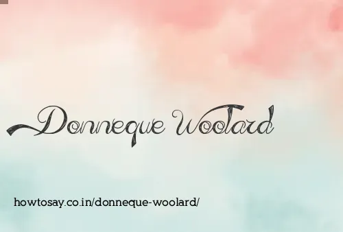 Donneque Woolard