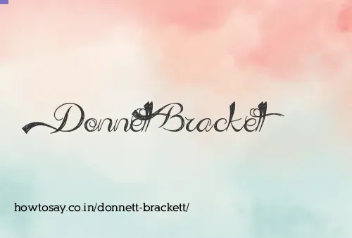 Donnett Brackett