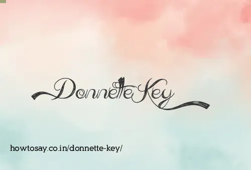Donnette Key