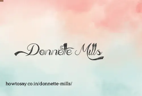 Donnette Mills