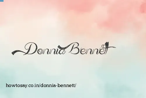 Donnia Bennett