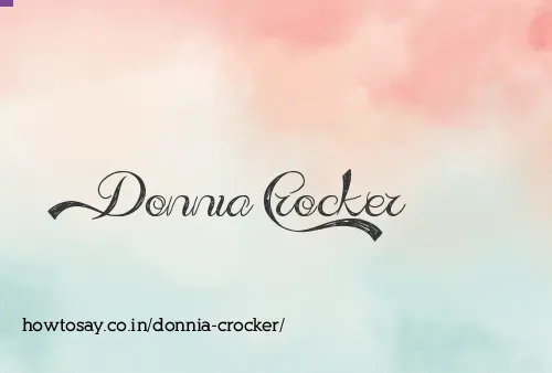 Donnia Crocker