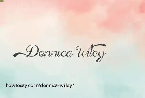 Donnica Wiley