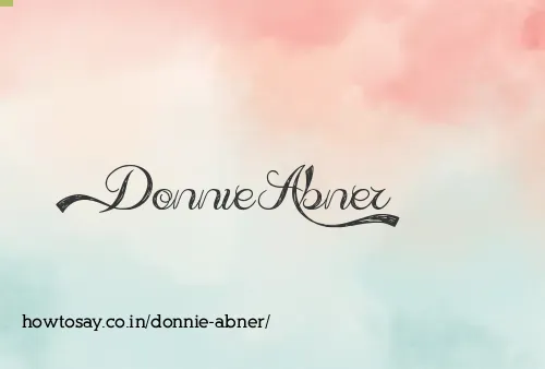 Donnie Abner