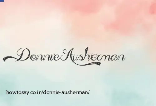 Donnie Ausherman