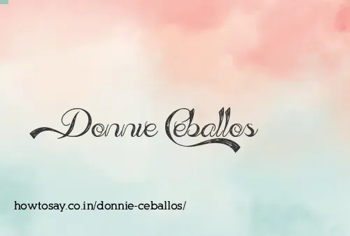 Donnie Ceballos
