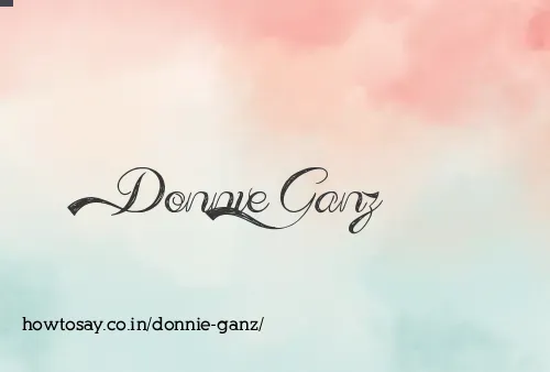 Donnie Ganz