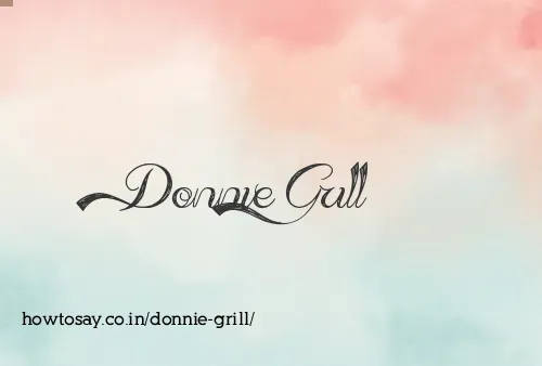 Donnie Grill