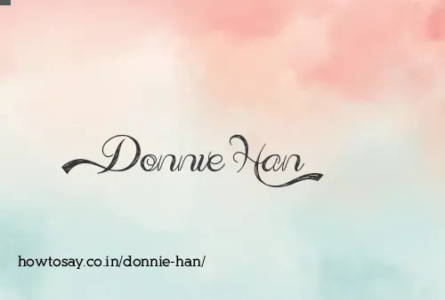 Donnie Han