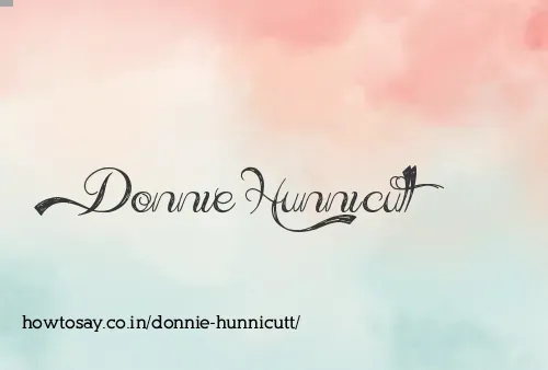 Donnie Hunnicutt