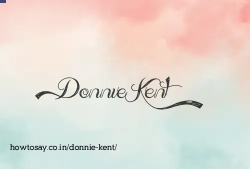 Donnie Kent