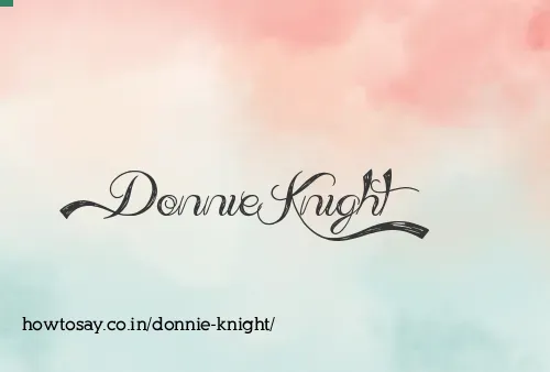 Donnie Knight
