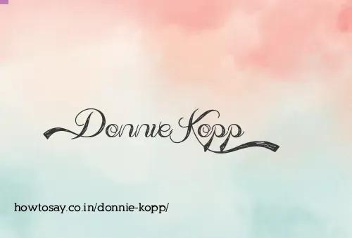 Donnie Kopp