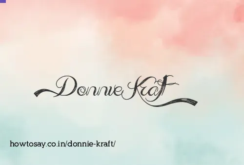 Donnie Kraft