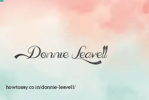 Donnie Leavell