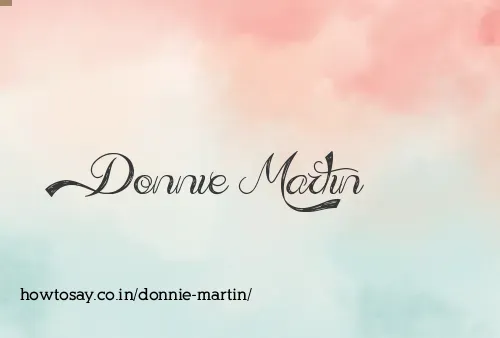 Donnie Martin