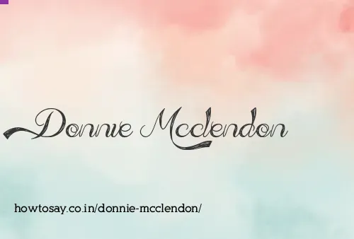 Donnie Mcclendon