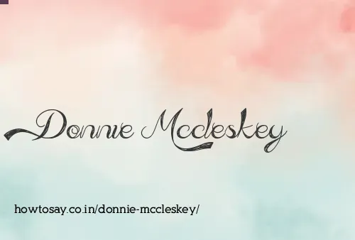 Donnie Mccleskey