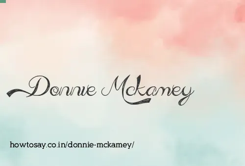 Donnie Mckamey
