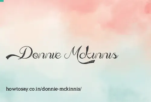 Donnie Mckinnis