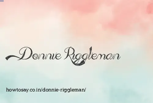 Donnie Riggleman