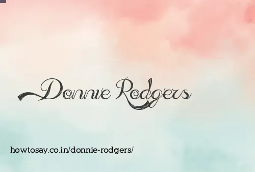 Donnie Rodgers