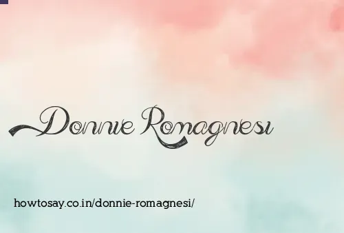 Donnie Romagnesi