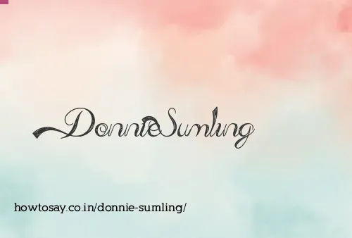 Donnie Sumling