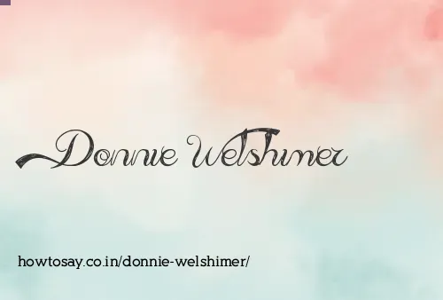 Donnie Welshimer