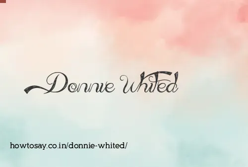 Donnie Whited