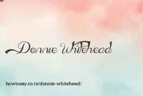 Donnie Whitehead