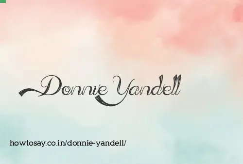 Donnie Yandell