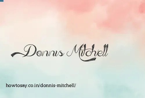 Donnis Mitchell