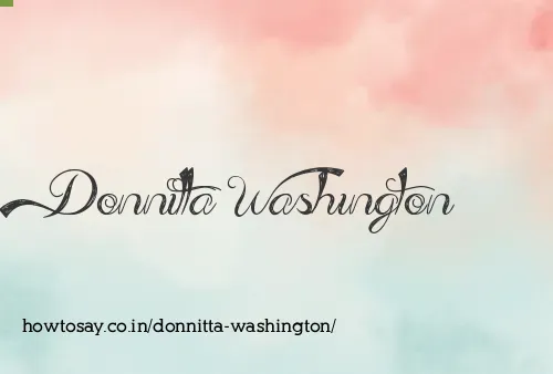 Donnitta Washington