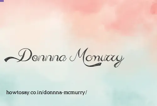 Donnna Mcmurry