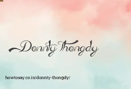 Donnty Thongdy