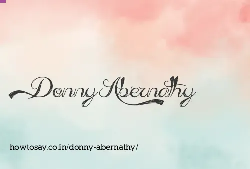 Donny Abernathy